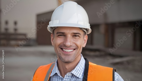 Happy engineer