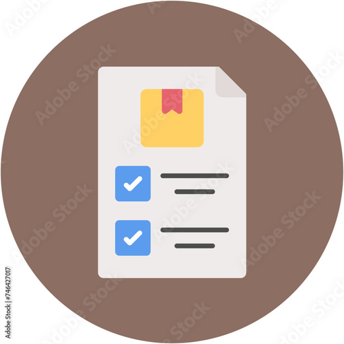 Delivery Note Icon