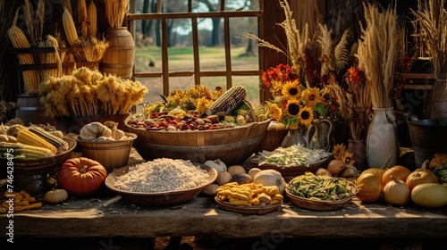 Thanksgiving and the Harvest Feast Generative AI