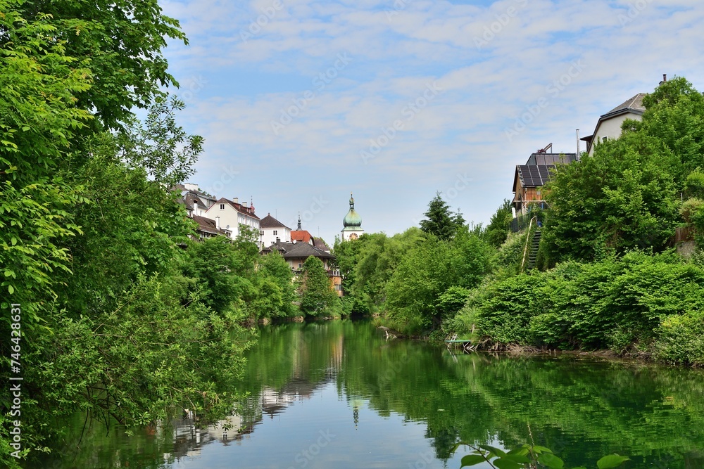 Waidhofen an der Ybbs im Sommer, Österreich Waidhofen an der Ybbs im Sommer, Österreich