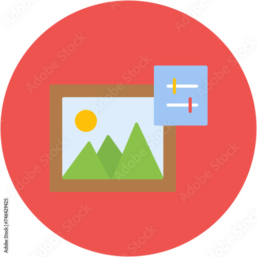 Photo Editing Icon