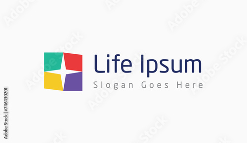 Free Download Colourful Business Logo Fresh Idea For life, insurance, finance, organizations, Environment Vector Flat Logos and Icon Design - GFXLoad