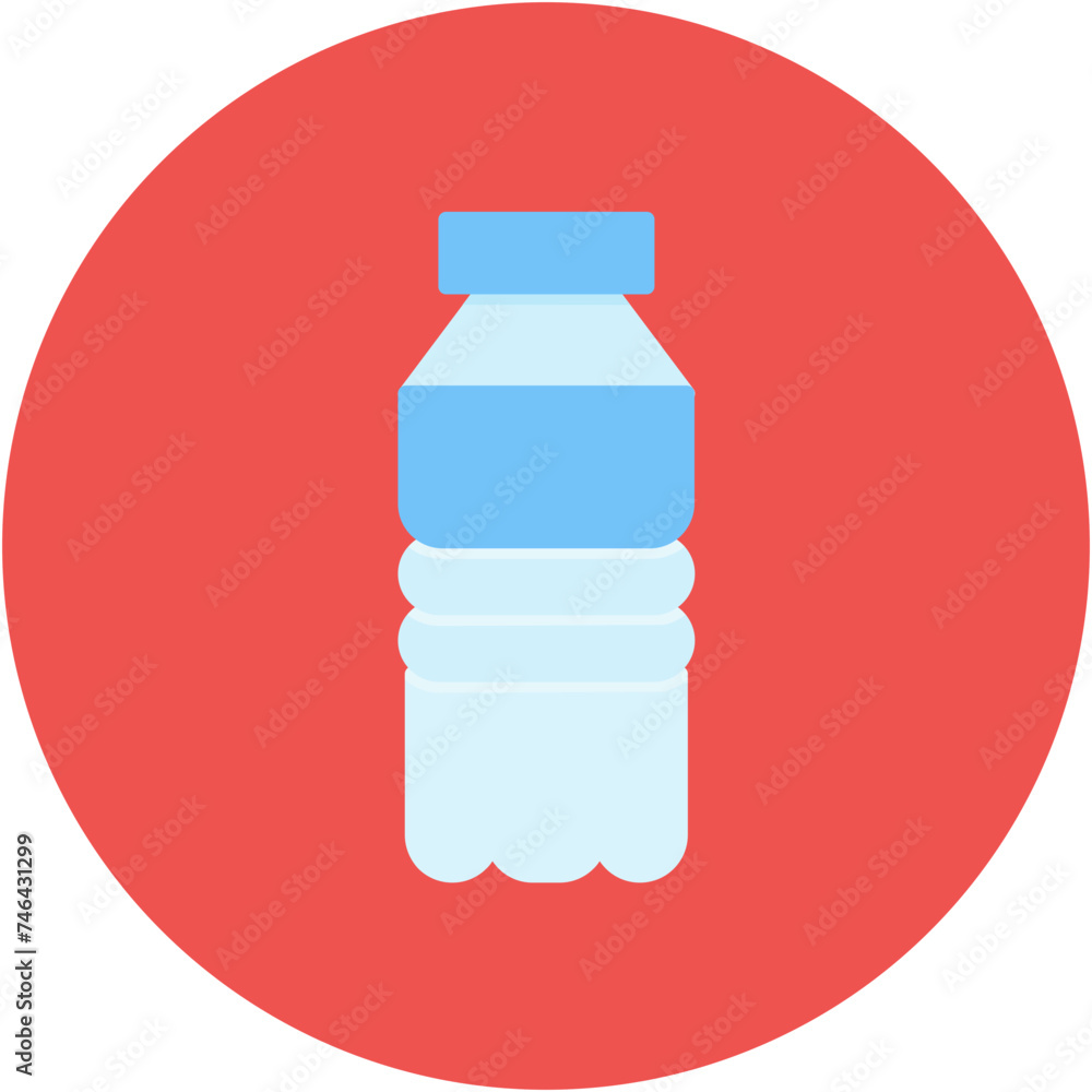 Fototapeta premium Water Bottle Icon