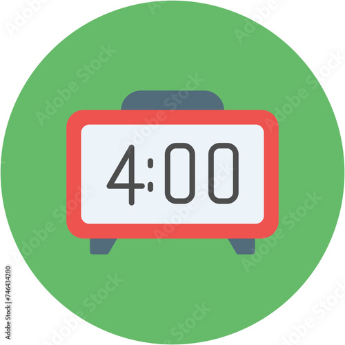 Digital Clock Icon