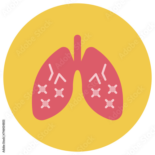 Lungs Infection Icon