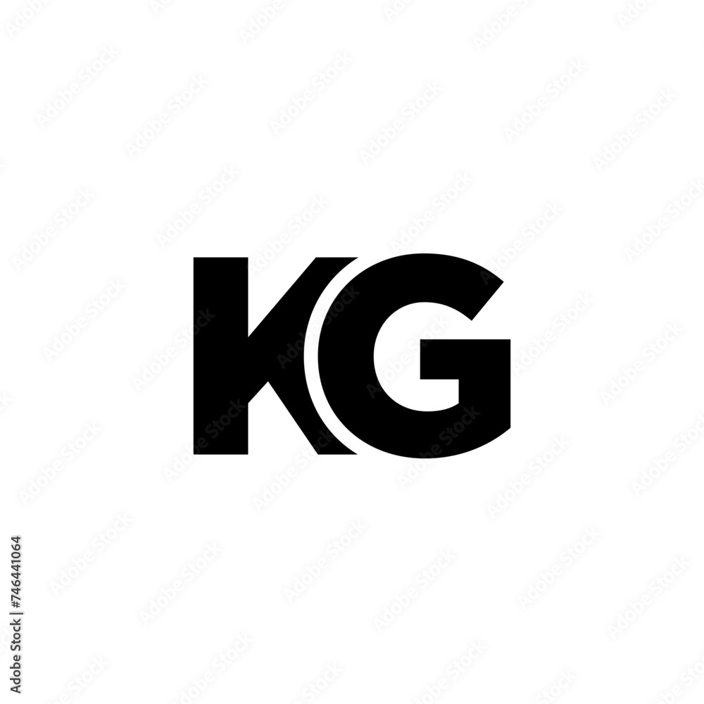 Letter K and G, KG logo design template. Minimal monogram initial based logotype. Letter K and G, KG logo design template. Minimal monogram initial based logotype.