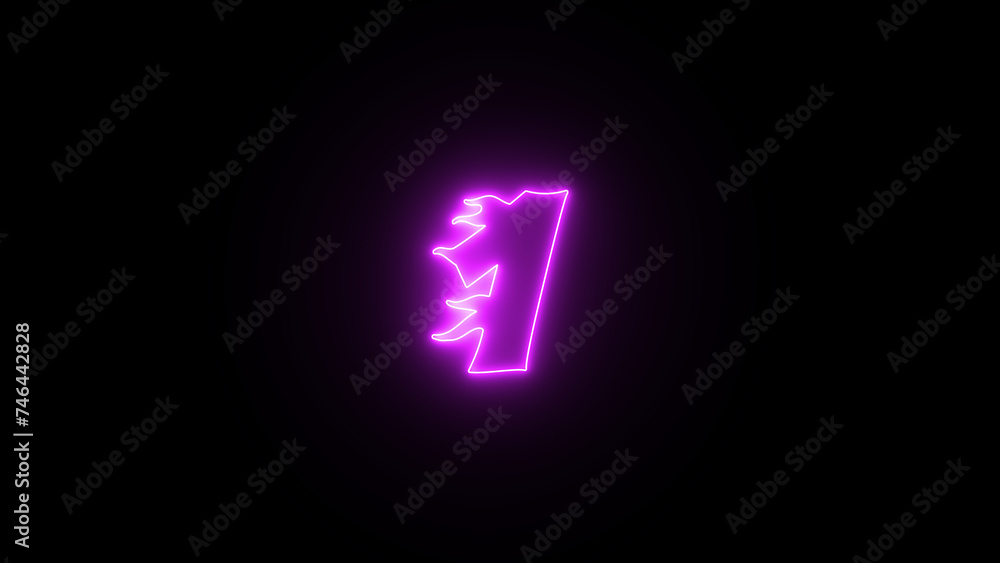 Bright neon glowing number 1. Neon number 1 on black background. Neon number 1. neon font number one. neon light glowing in the dark first place number one. Bright neon glowing number 1. Neon number 1 on black background. Neon number 1. neon font number one. neon light glowing in the dark first place number one.