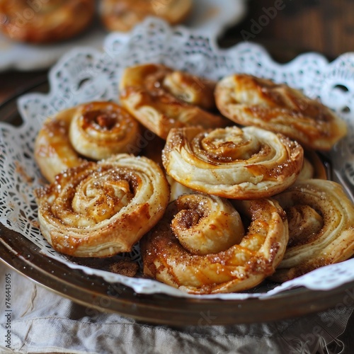 Flaky Palmiers Cinnamon Sugar Sprinkle