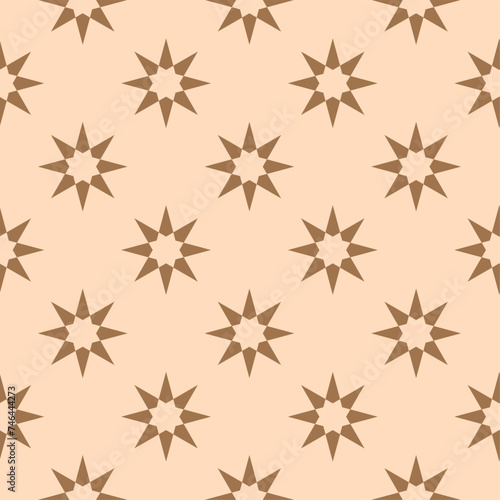 Decorative vector seamless pattern. Repeating background. Tileable wallpaper print.