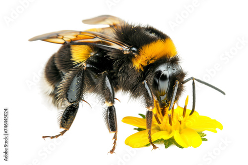 The Vital Role of Bees in Pollination Isolated On Transparent Background © Cool Free Games
