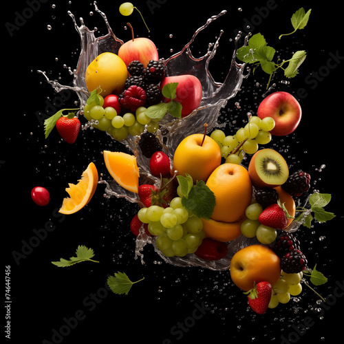 Photo of juicy  flavorful fruit