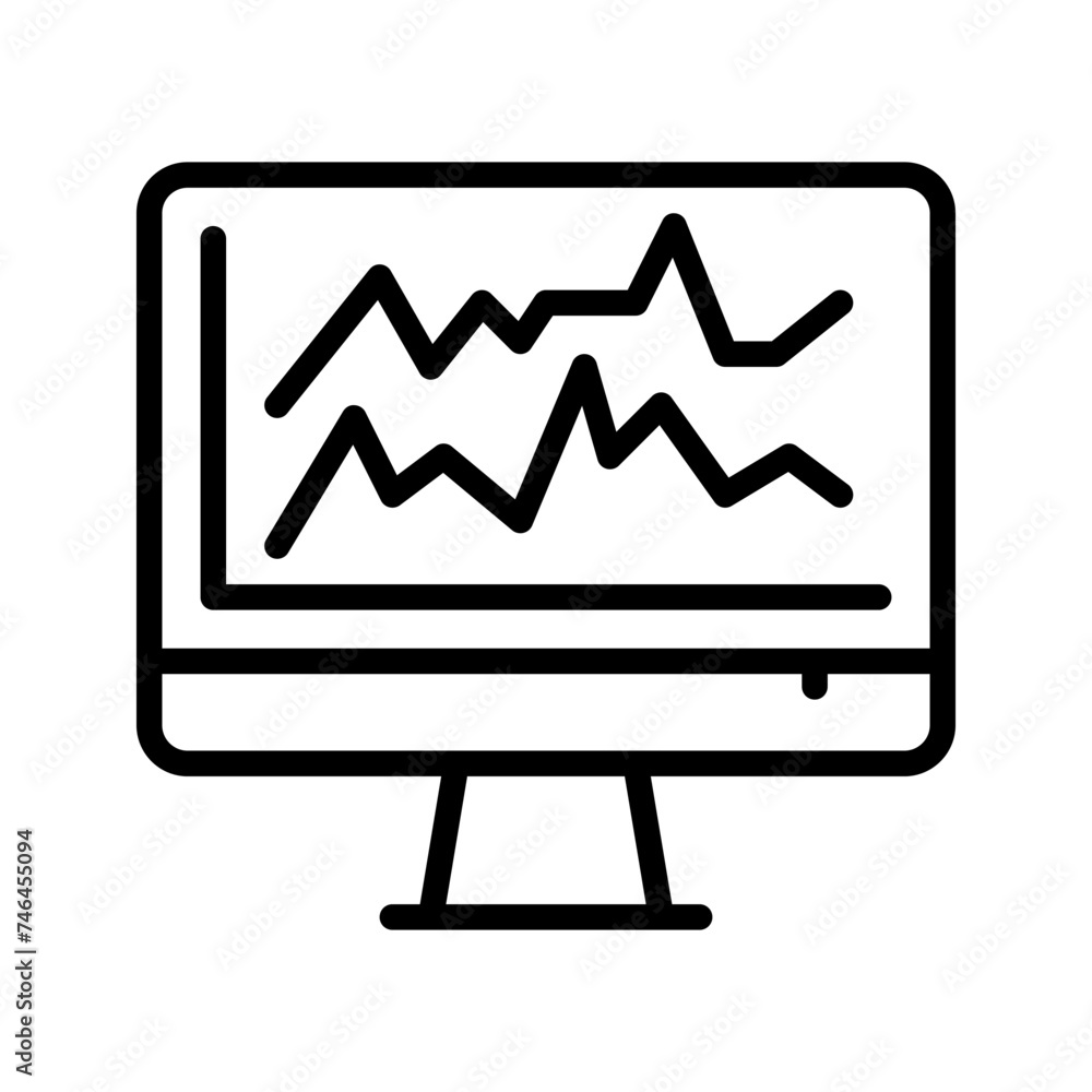 analytics icon set style collection in line, solid, flat, flat line style on white background analytics icon set style collection in line, solid, flat, flat line style on white background