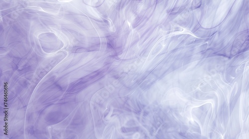 Soft Swirls of Pastel Colors in Minimalistic Lavender Background