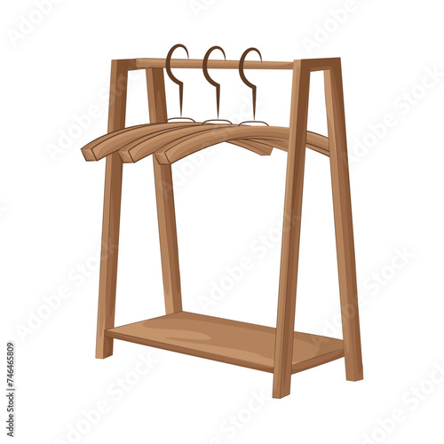 Illustration of hanger stand 