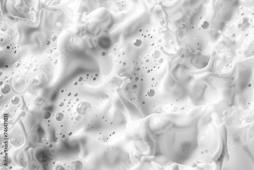 The Texture and Movement of Foamy Water.