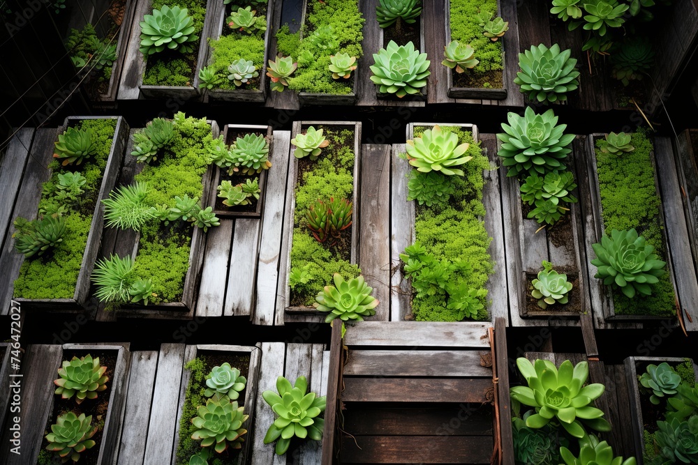 Wooden Decks and Succulent Oases: Minimalist Rooftop Garden Designs