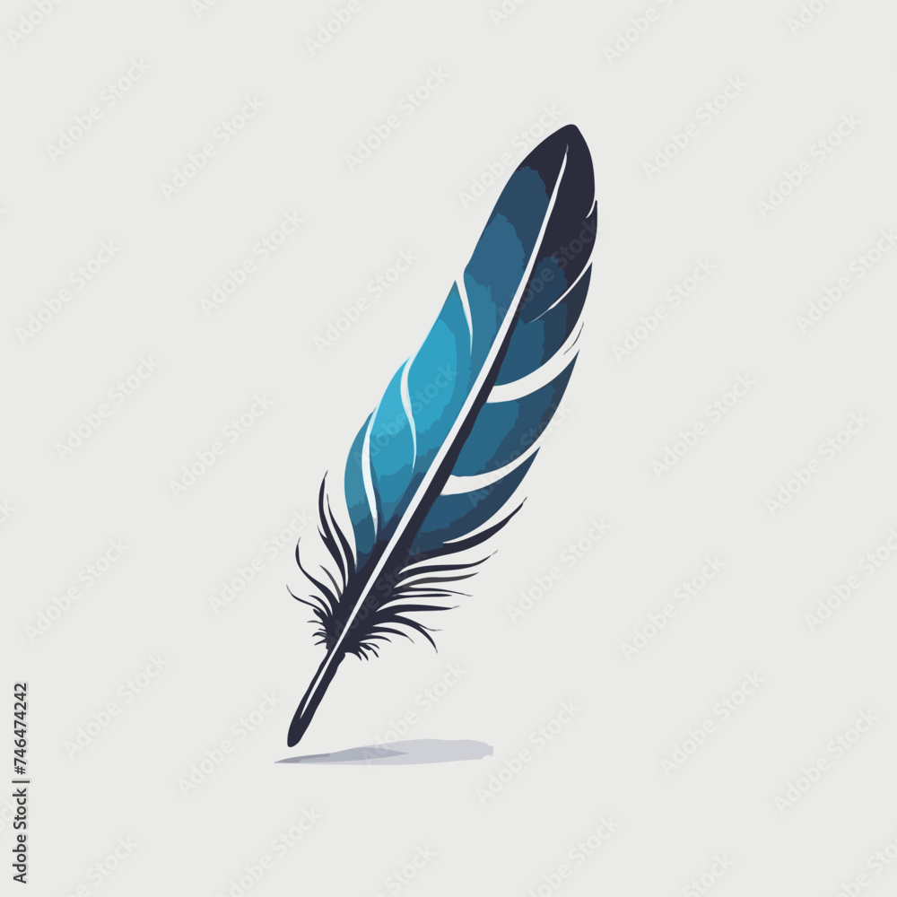 Colorful feather illustration
Colorful feather illustration