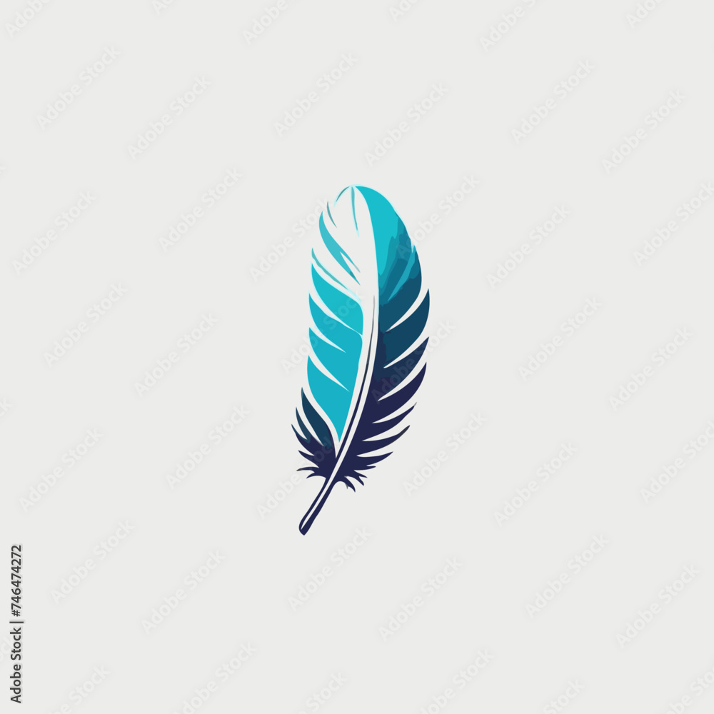 Colorful feather illustration
Colorful feather illustration