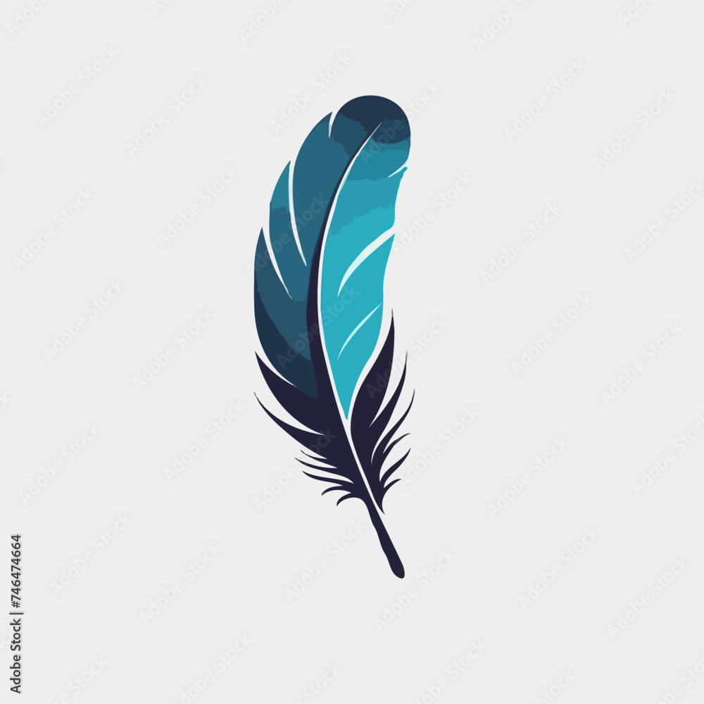 Colorful feather illustration
Colorful feather illustration
