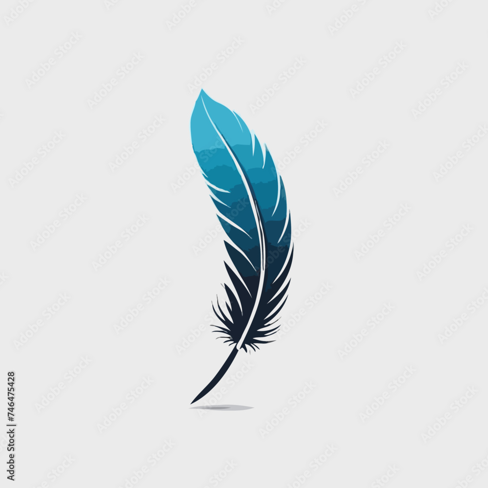 Colorful feather illustration
Colorful feather illustration