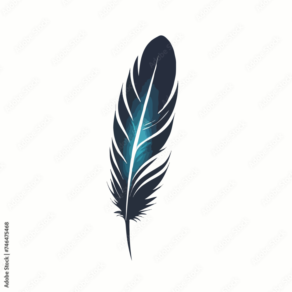 Colorful feather illustration
Colorful feather illustration