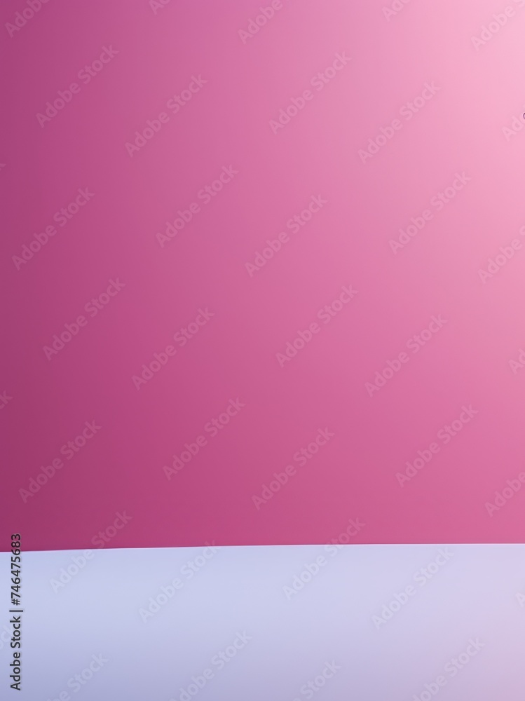 Fototapeta premium fuchsia background with floor for product or item. copy space 