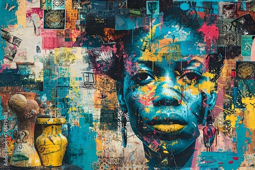 Brazilian Art Vibrancy: Street to Sculpture Collage

