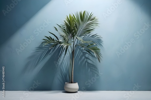 "Serene Urban Jungle: Stylish Tropical Palm Tree Corner Decor for Contemporary Interior Design with Vibrant Greenery, Lush Foliage, and Chic Botanical Aesthetic in Minimalist Modern Houseplant Haven" 