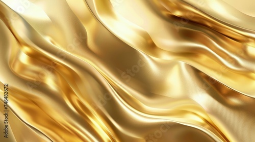 Gold foil background, texture.