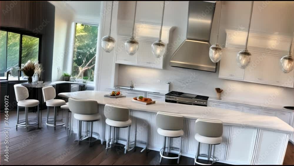modern luxurious furnished white kitchen modern luxurious furnished white kitchen