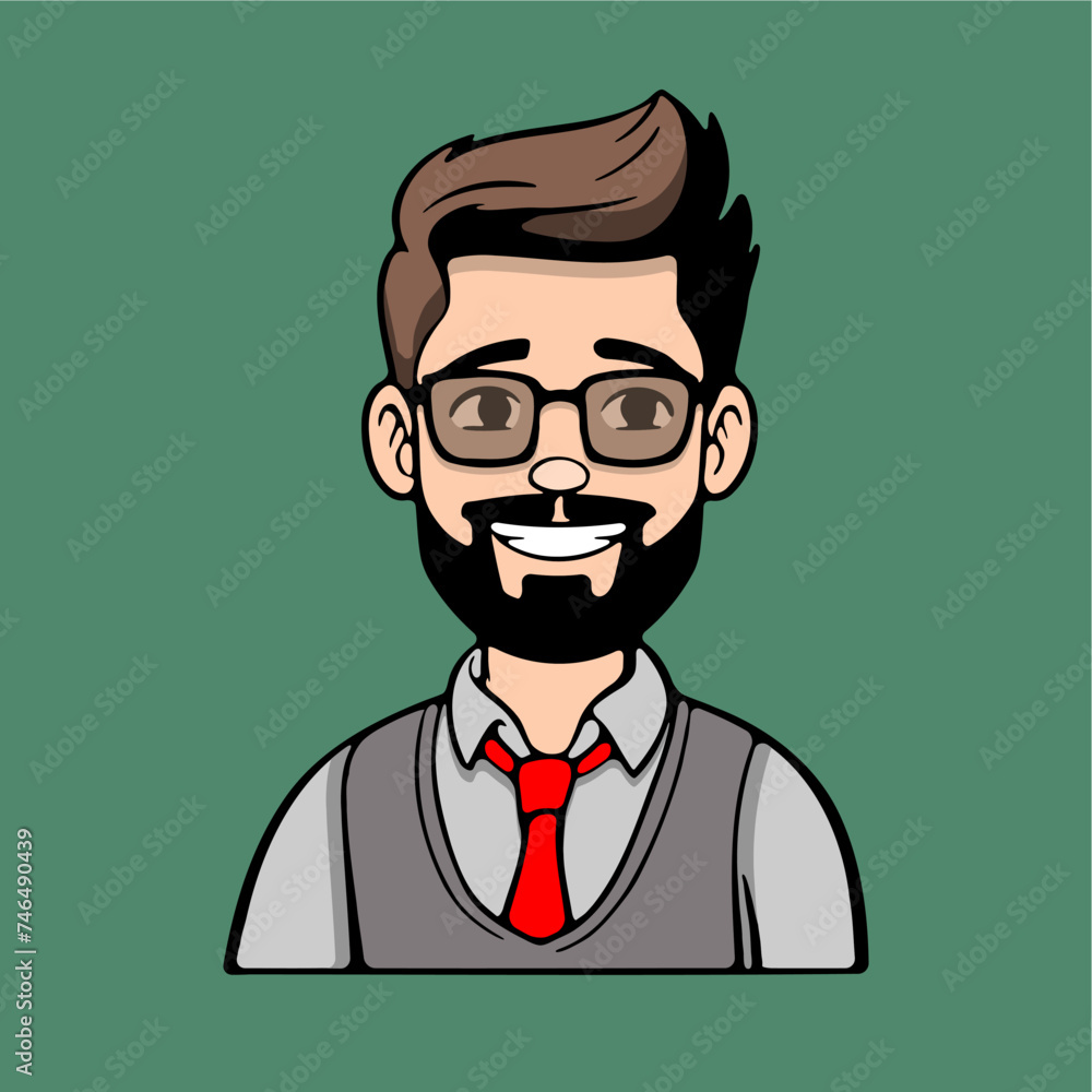 male school teacher icon vector male school teacher icon vector
