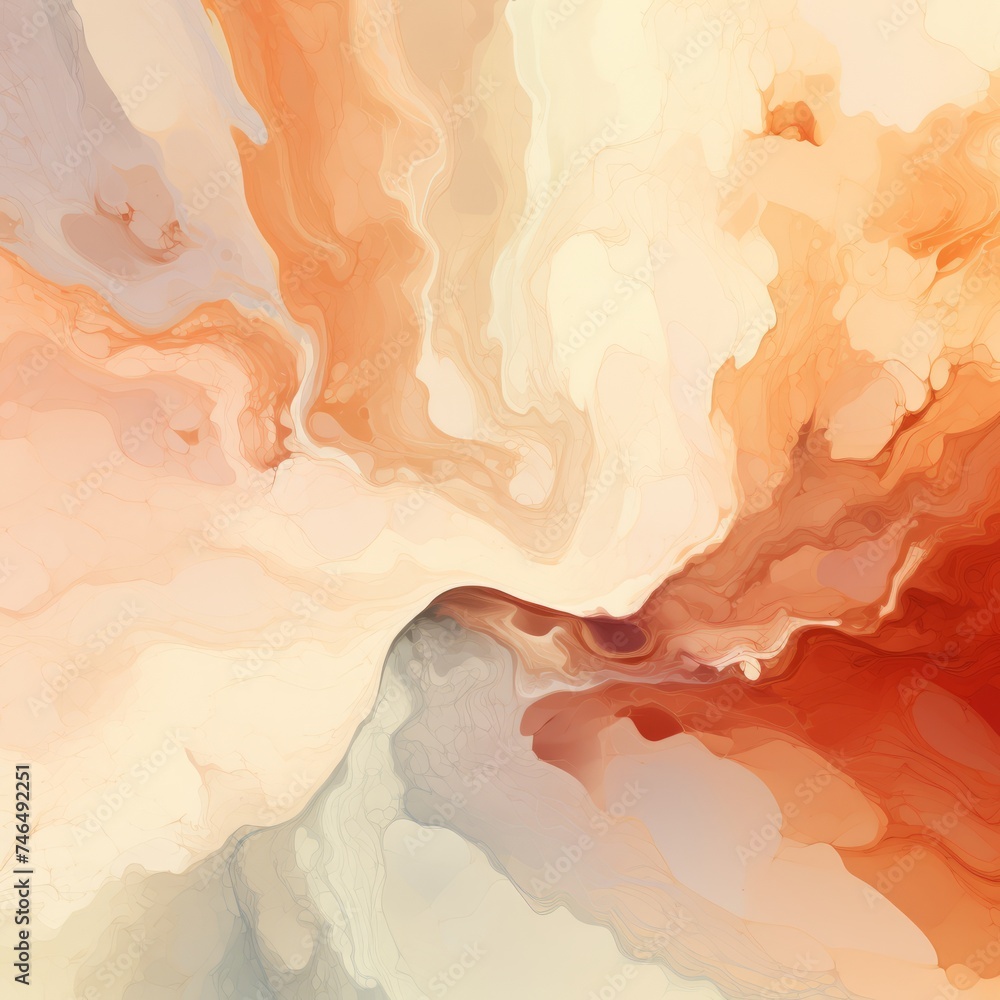 Fototapeta premium Abstract watercolor background. Colorful liquid painting.