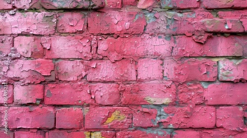 The background of an old vintage brick wall. texture