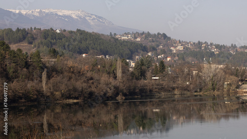 lake in the mountains