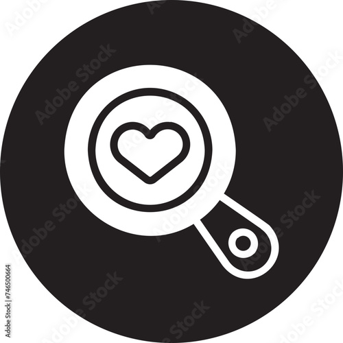 finding glyph icon