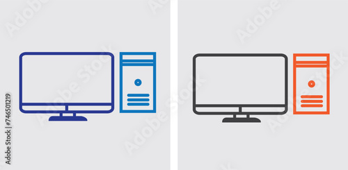 Output devices display or output information from the computer system photo