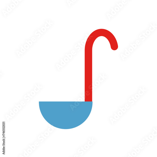 Soup Spoon Flat Style