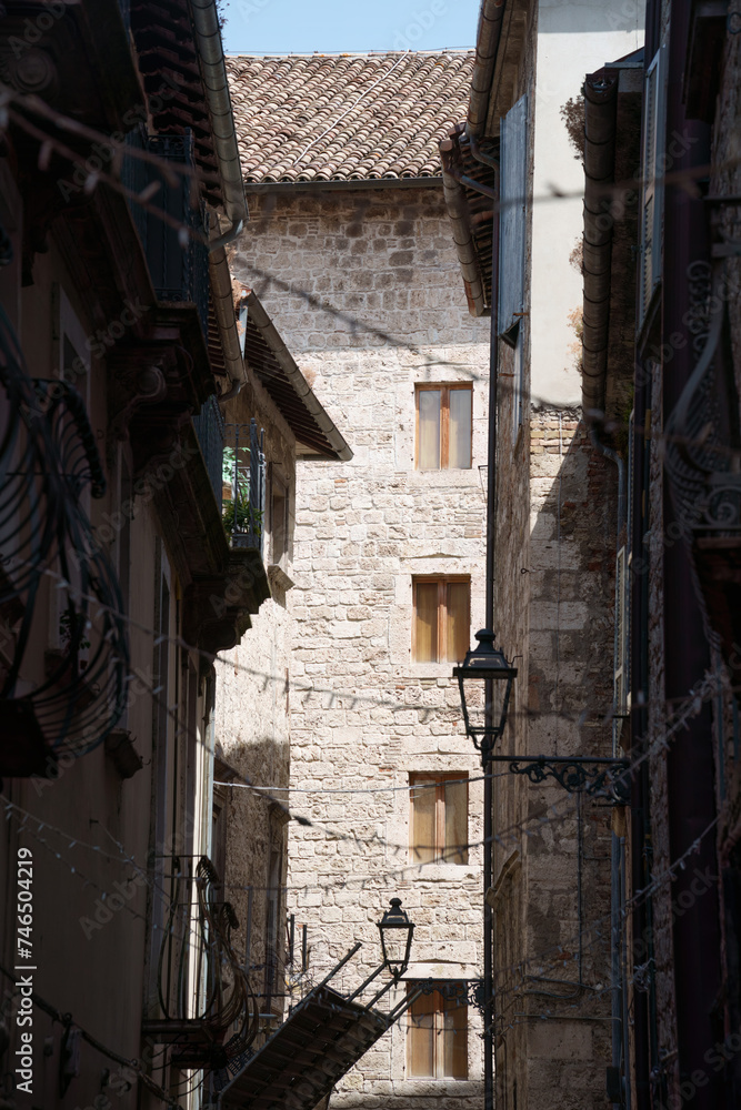 Historic buildings of Ascoli Piceno, Italy