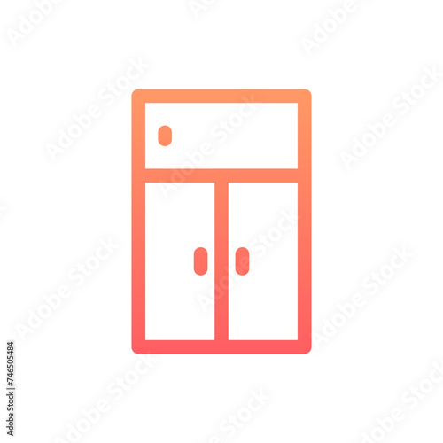 Refrigerator Gradient Linear Style