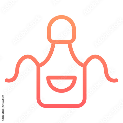 Apron Gradient Linear Style