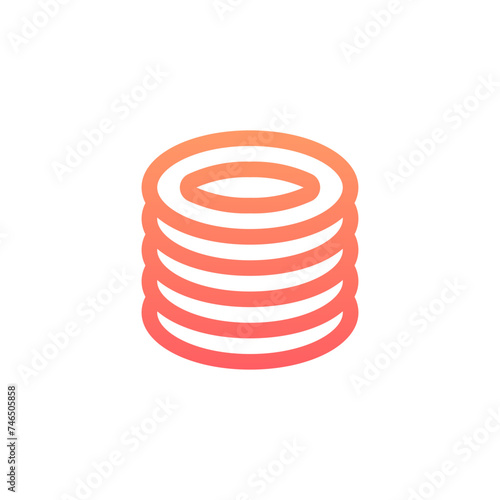 Plate Gradient Linear Style