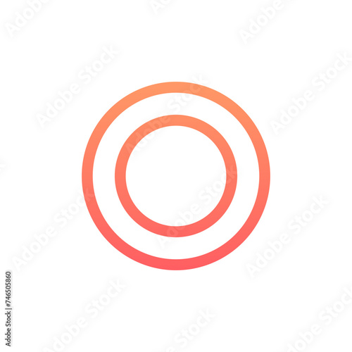 Plate Gradient Linear Style