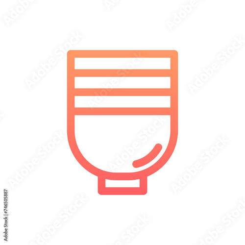 Bowl Gradient Linear Style