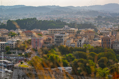 Corfu view of the city 