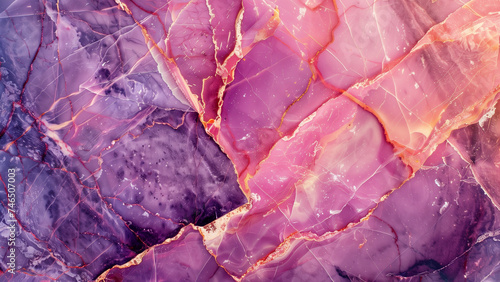 Ethereal Elegance: Pink and Purple Marble Texture
