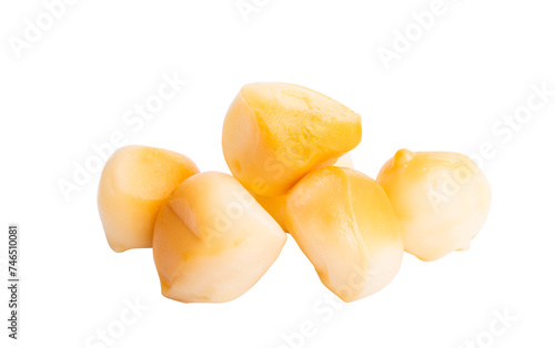 smoked cheese isolated