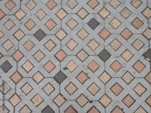 Textura de reticula cuadrada con baldosas