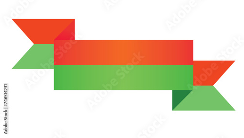 Free Download ribbon red, ribbon green, ribbon green and red - GFXLoad
