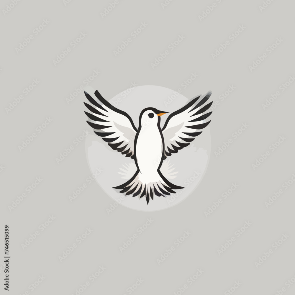 Obraz premium Bird logo Cartoon Design Very Cool