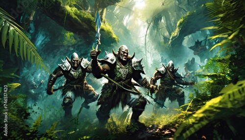 orcs in the forest